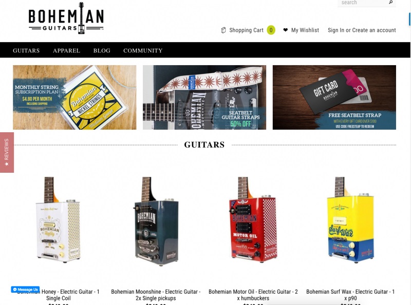 Bohemian Guitars