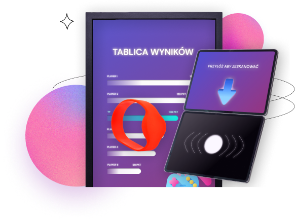 game-system-with-wristband-reader