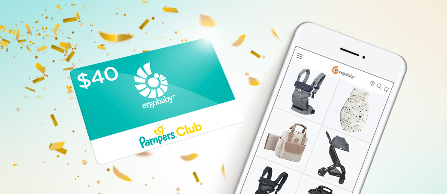 Pampers club ergobaby on sale