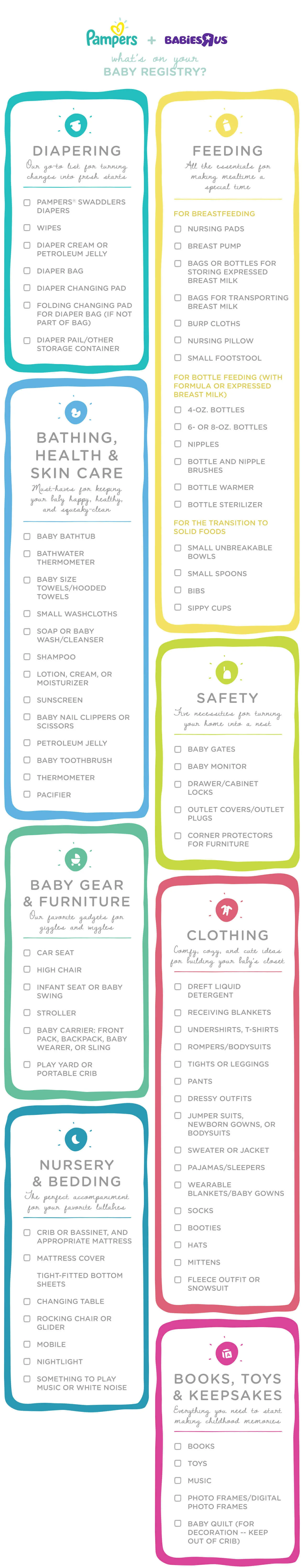 Baby Essentials Checklist Printable Pink Newborn Essentials Nursery  Checklist Baby Registry Checklist Instant Download 