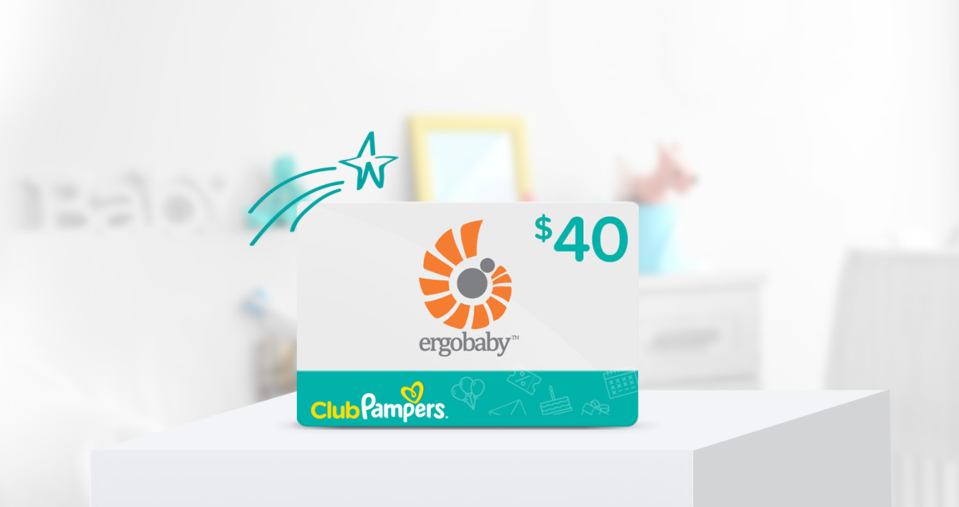 Pampers on sale ergobaby coupon