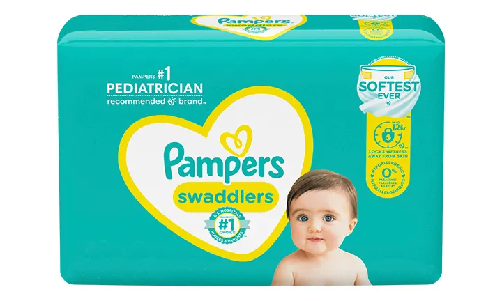Pampers Pure Diapers Size Newborn, 31 Count (Select for More