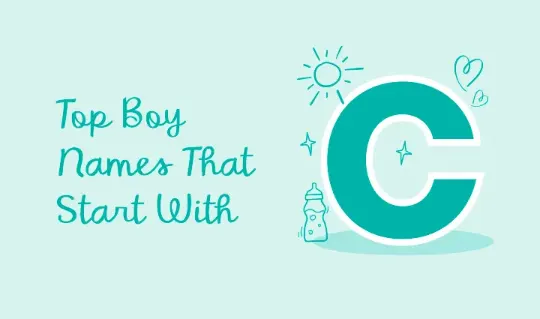 Top Baby Boy Names That Start With C