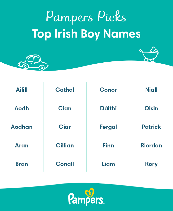 Irish boys names beginning with B