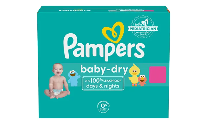 Pampers Baby-Dry diapers