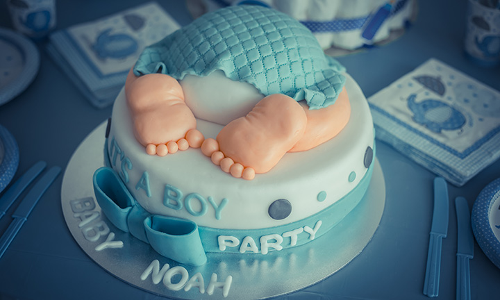 Baby Shower Cake 1 – Creme Castle