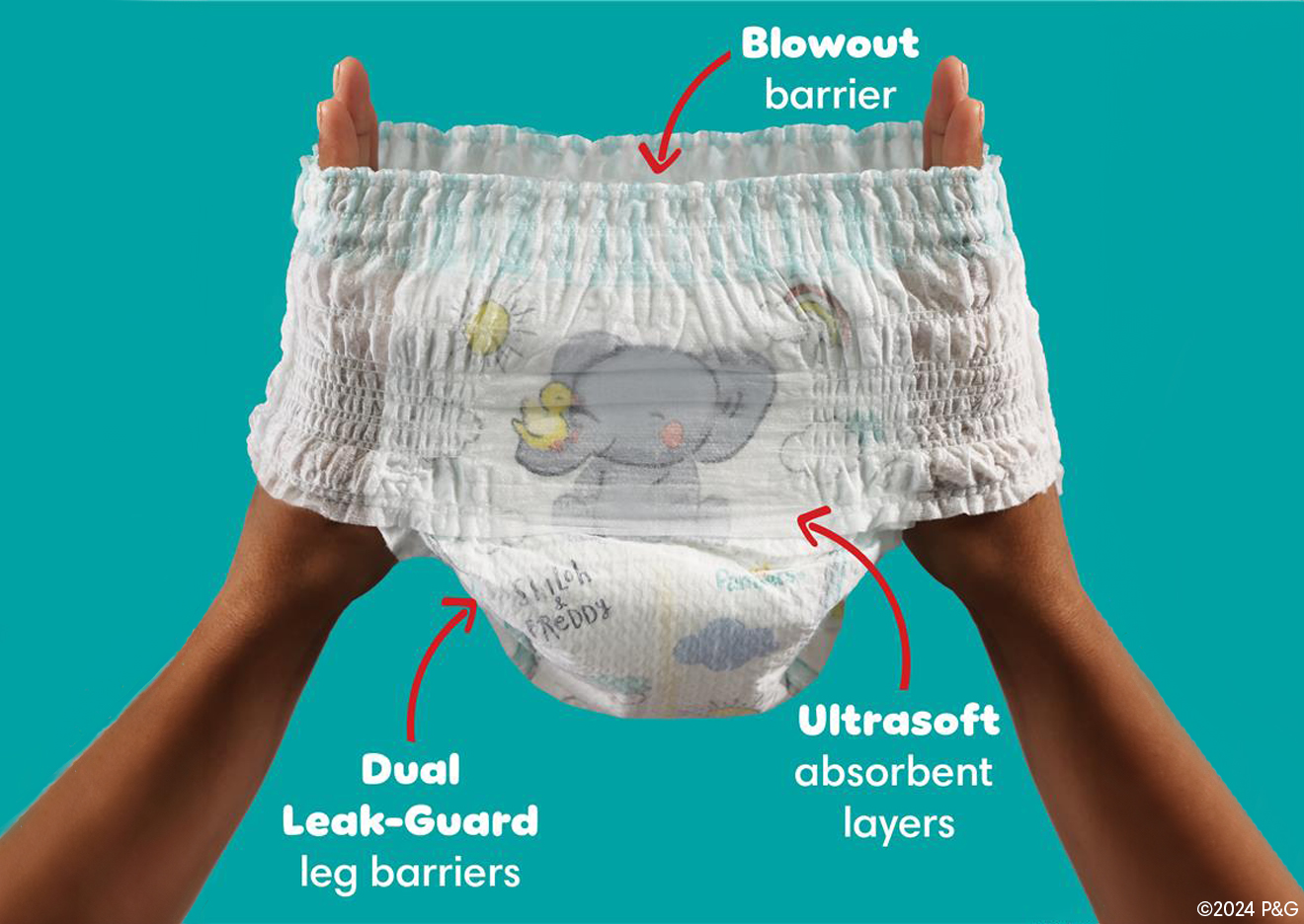 Pampers® Swaddlers 360°™ | Pampers