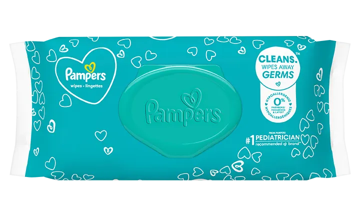 Pampers Fragrance Free Wipes