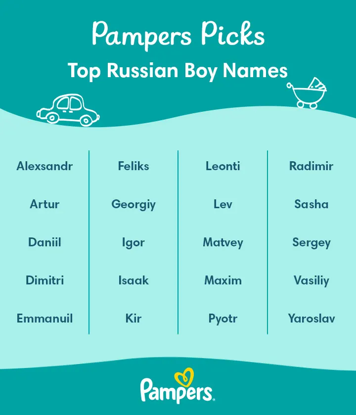 180 Russian Boy Names With Meanings | Pampers CA