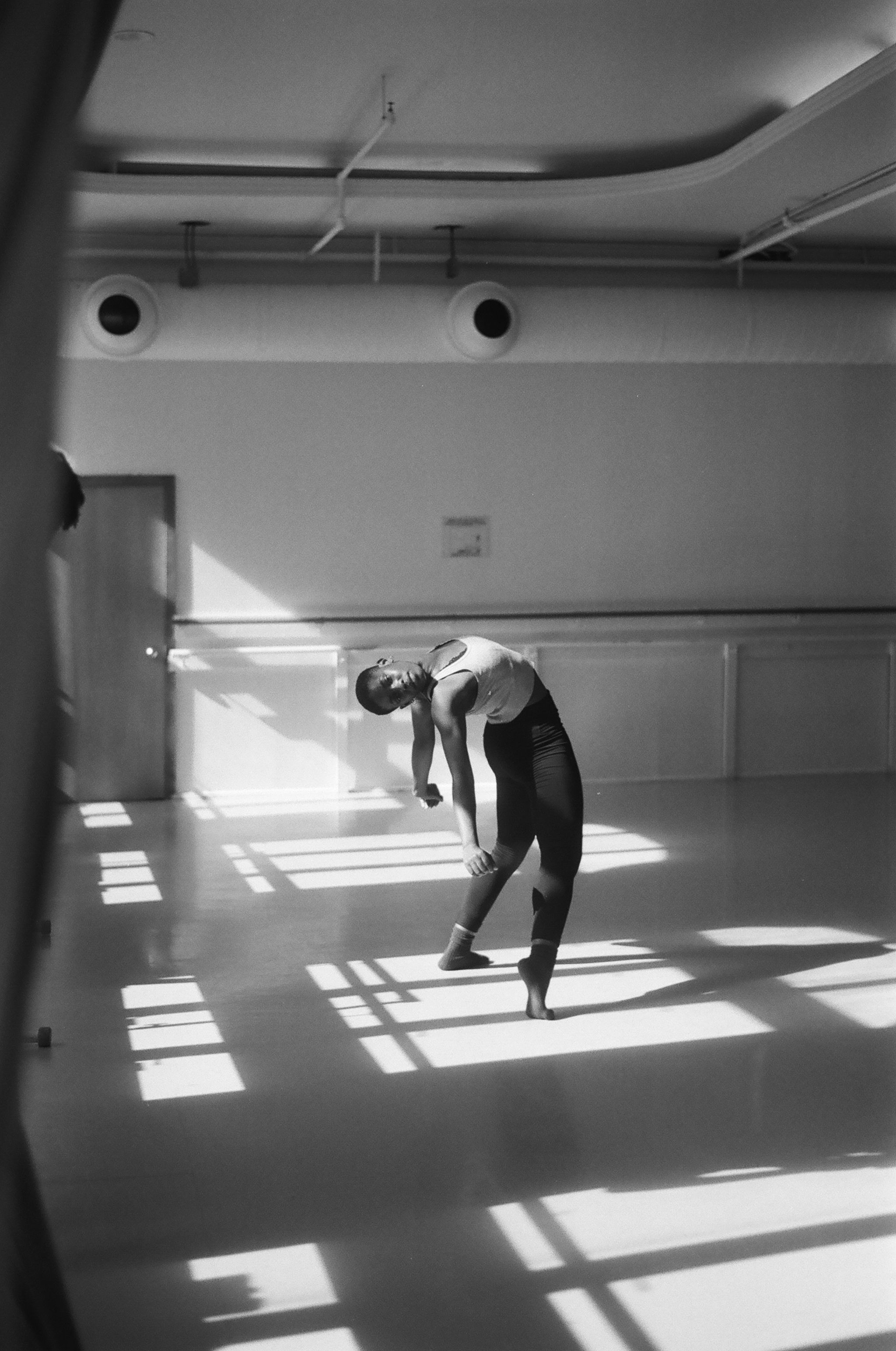 Morgan in the Studio by Josh