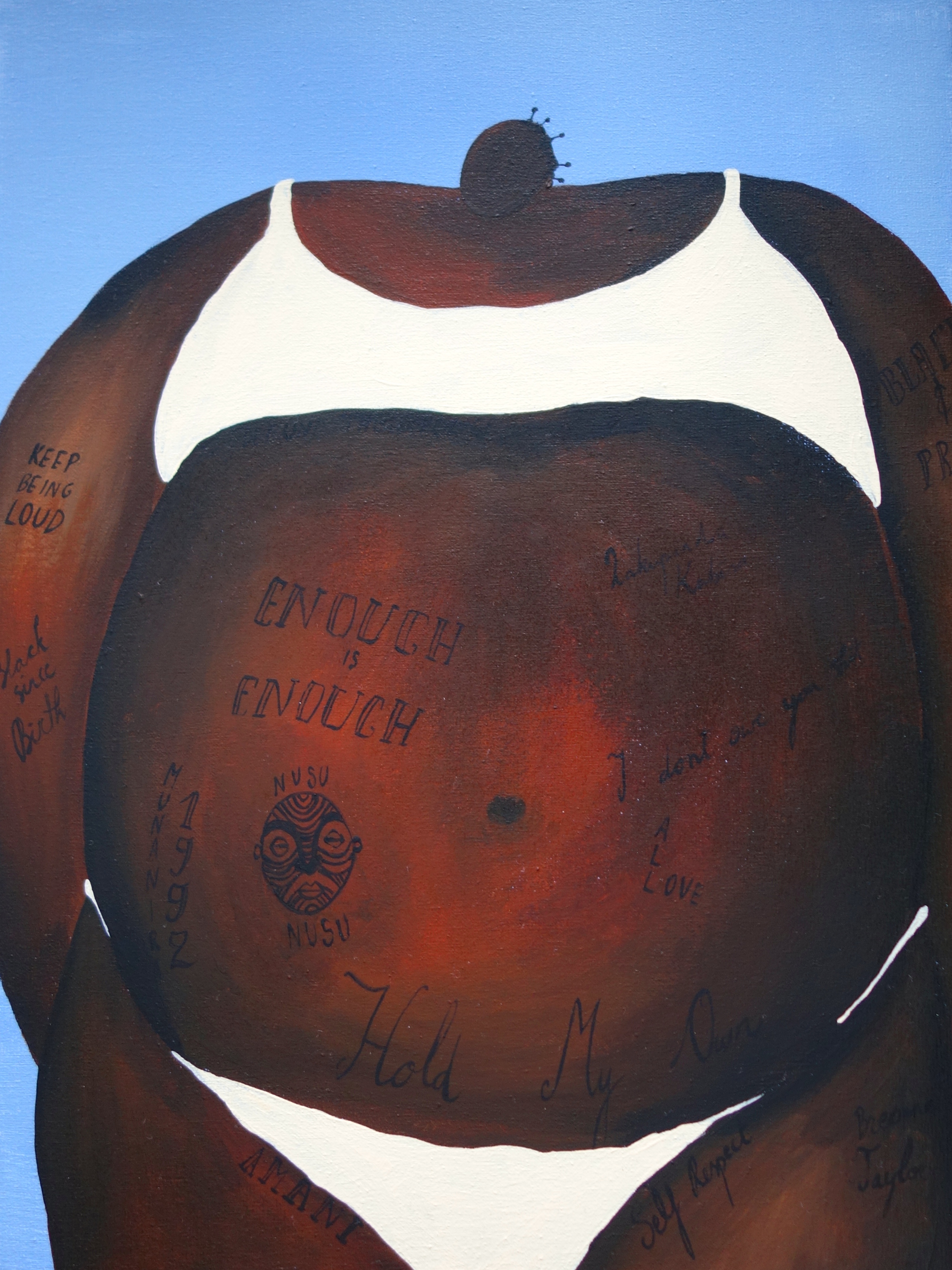 My skin, my logo, Bahati Simoens