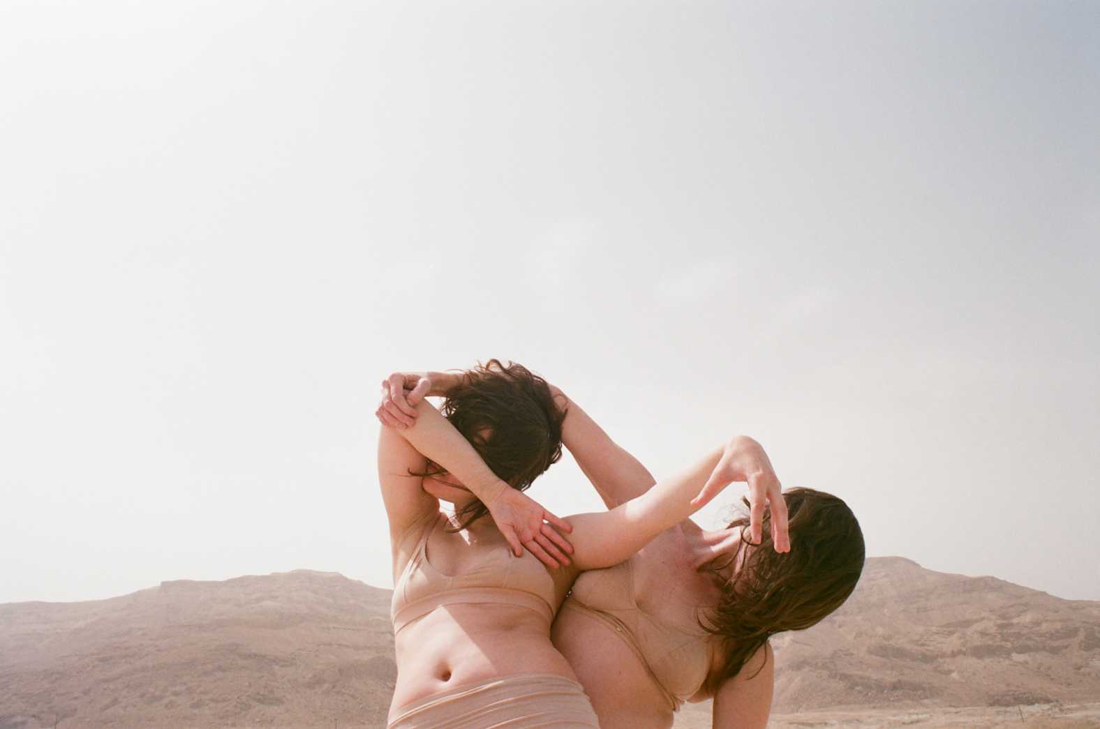 Two girls: Laurie Franck