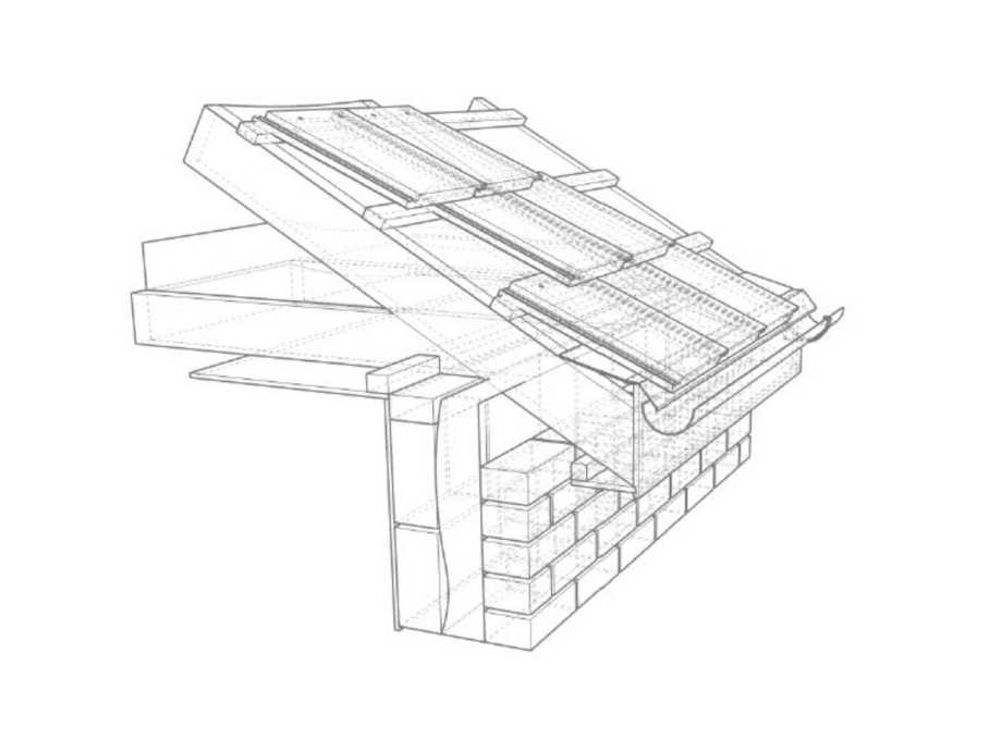  BMI Redland CAD 3D roof detail image