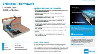 Thermaweld Cold Roof System Sheet Image