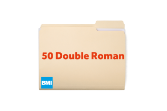 50 Double Roman DWG folder image