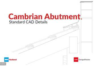 BMI Redland Cambrian Slate Abutment CAD Details