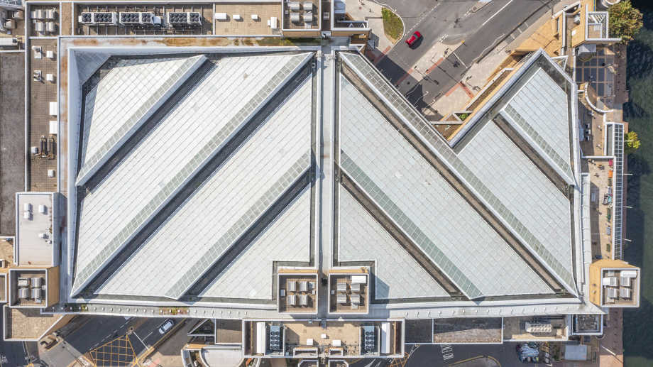 Full roof view of John Lewis Kingston