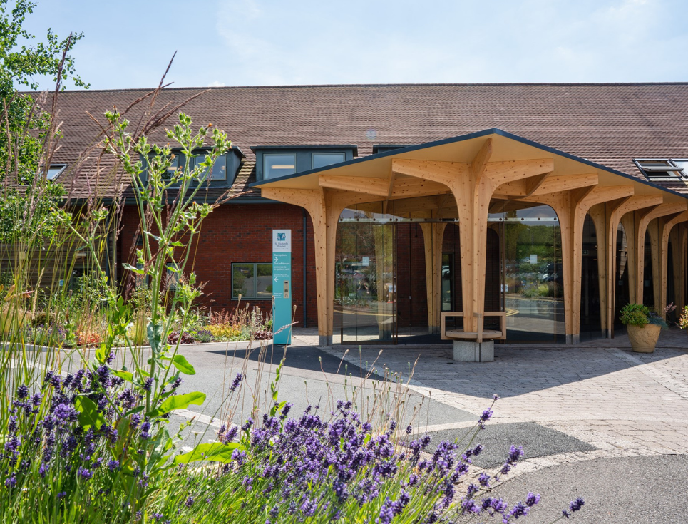 BMI Redland Rosemary Classic plain tile in Dark Antique at St Richard's Hospice Worcester