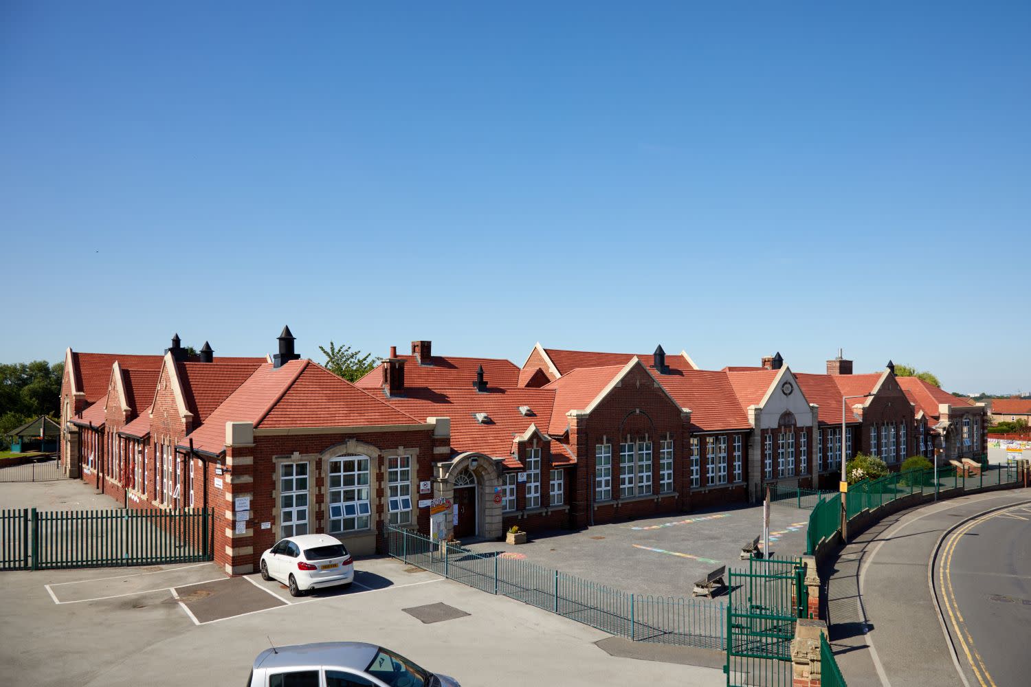 Edlington Victoria Academy, Doncaster, South Yorkshire — exact project building or site for Impact Group UK IMPACTPRO® White works