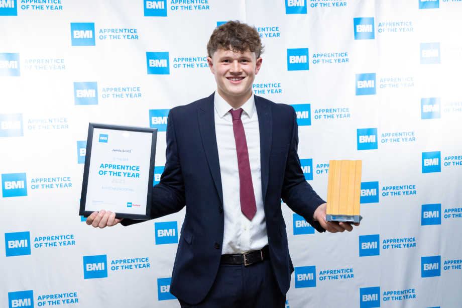 Jamie Scott - Pitched Roofing Apprentice of the Year 2021