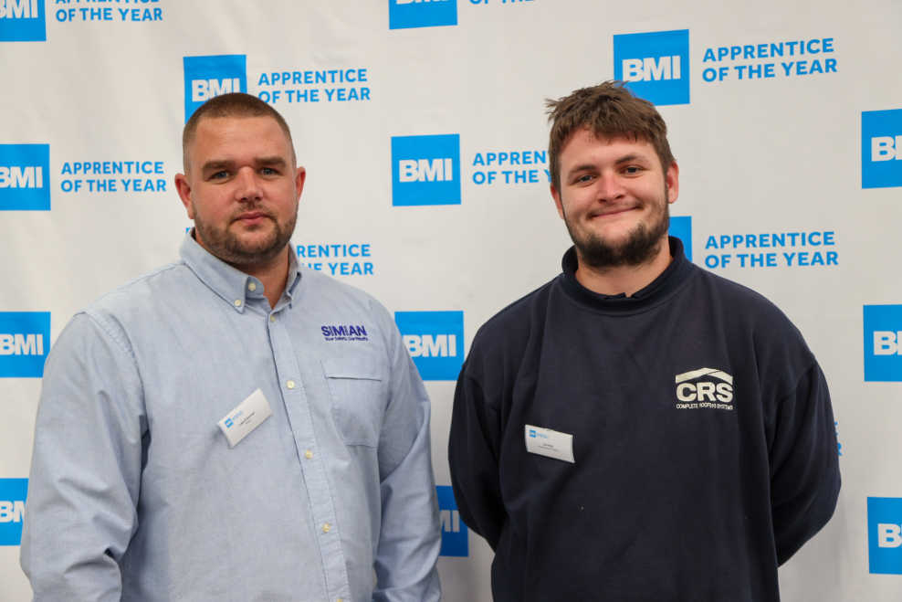 Joe Potts, Highly Commended at BMI Apprentice of the Year 2023