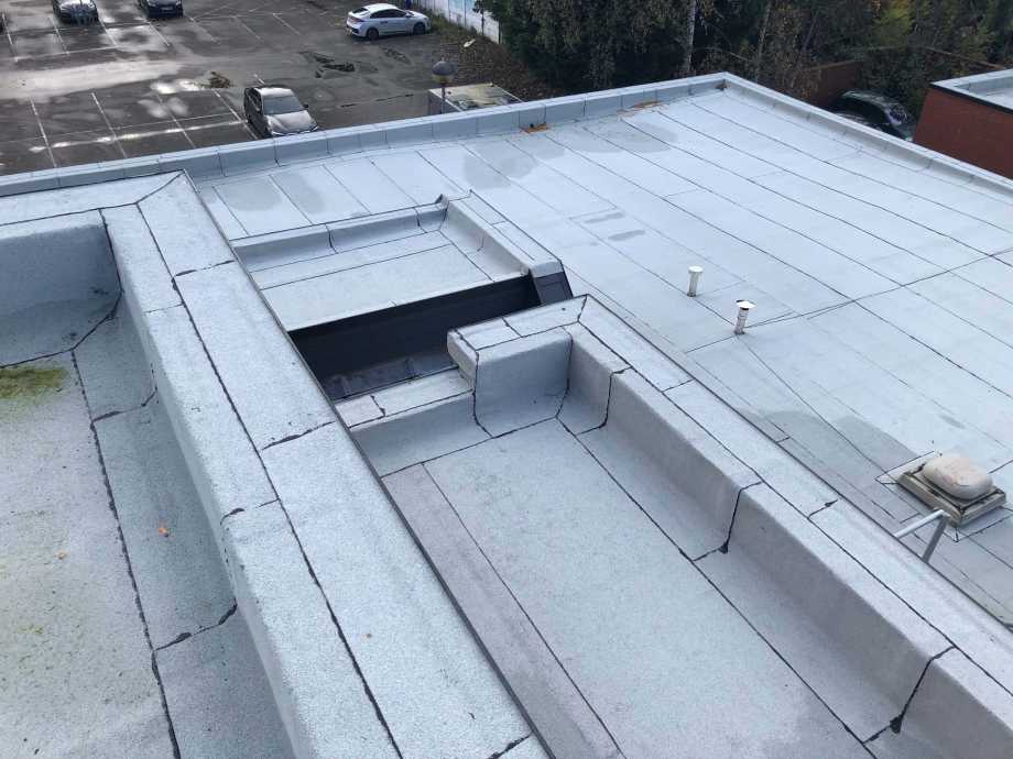 Chorlton Health centre roof
