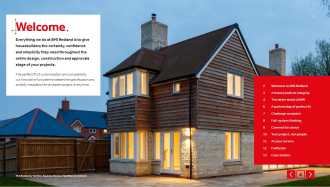 BMI Redland digital brochure for housebuilders