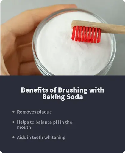 Benefits of Brushing with Baking Soda