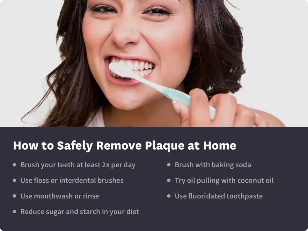 How to Safely Remove Plaque at Home