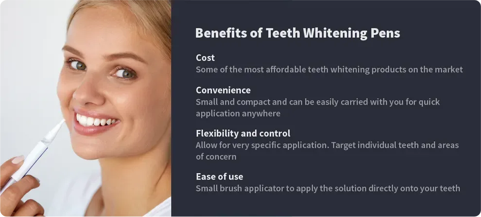 Benefits of Teeth Whitening Pens