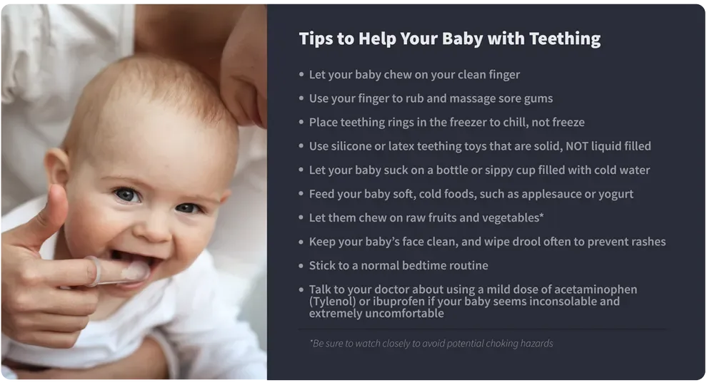 Tips to Help Your Baby with Teething