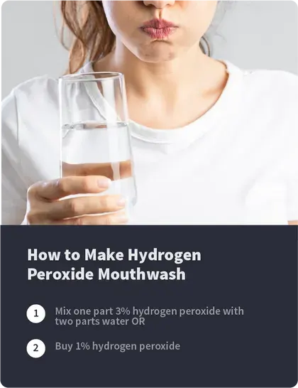 How to Make Hydrogen Peroxide Mouthwash