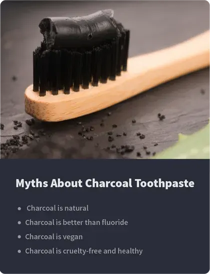 Myths About Charcoal Toothpaste