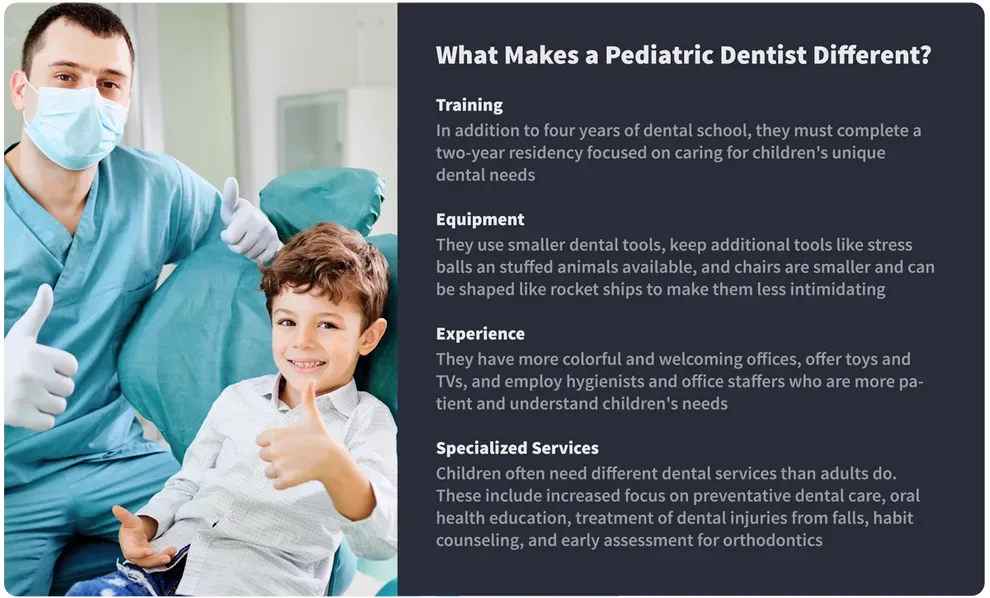 What Makes a Pediatric Dentist Different