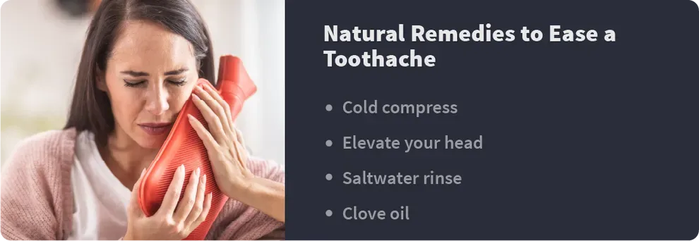 natural remedies to ease toothache symptoms
