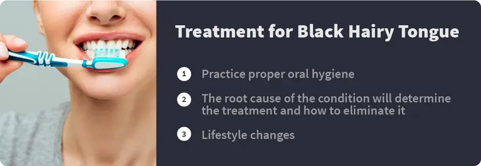 treatment for black hairy tongue