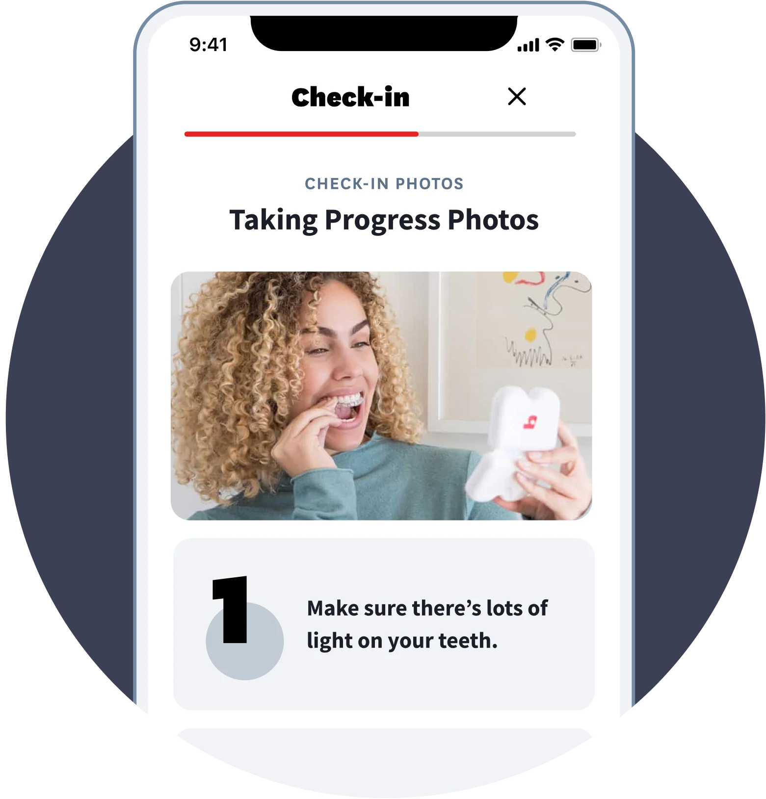 App - Complete your monthly check-ins Image