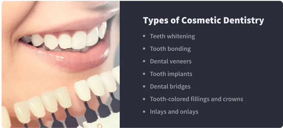 Types of Cosmetic Dentistry