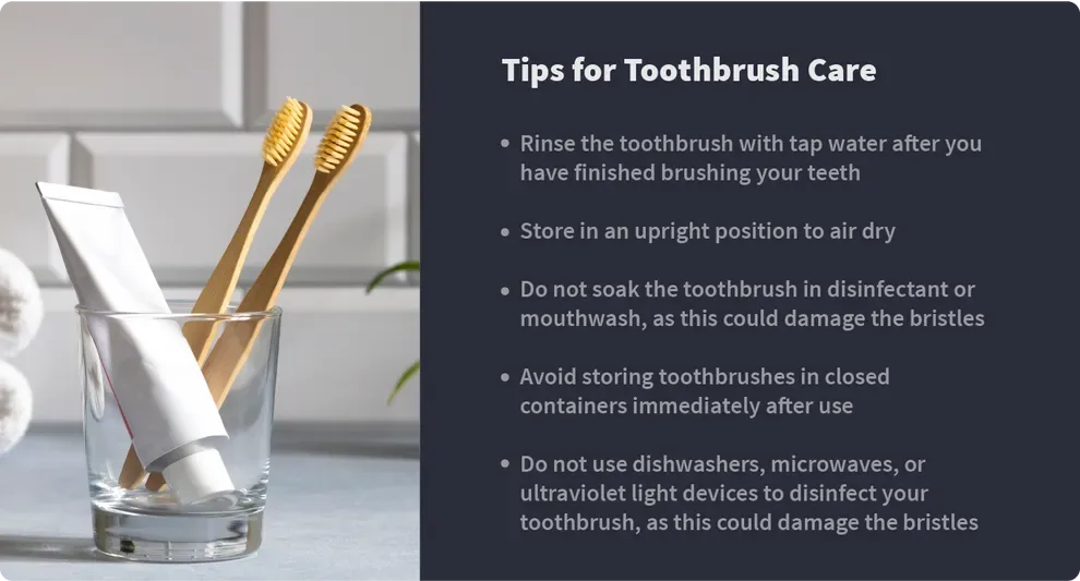 tips for toothbrush care