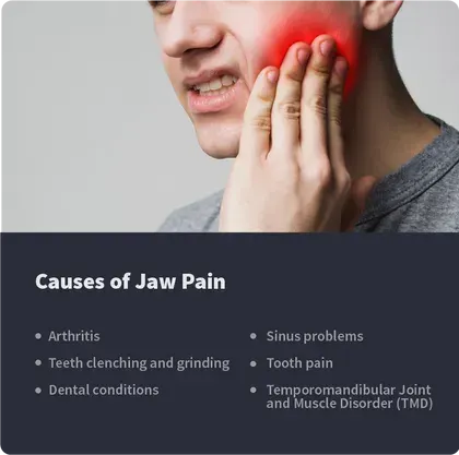 gabapentin causing jaw pain