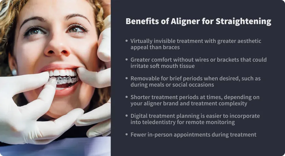 benefits of aligners
