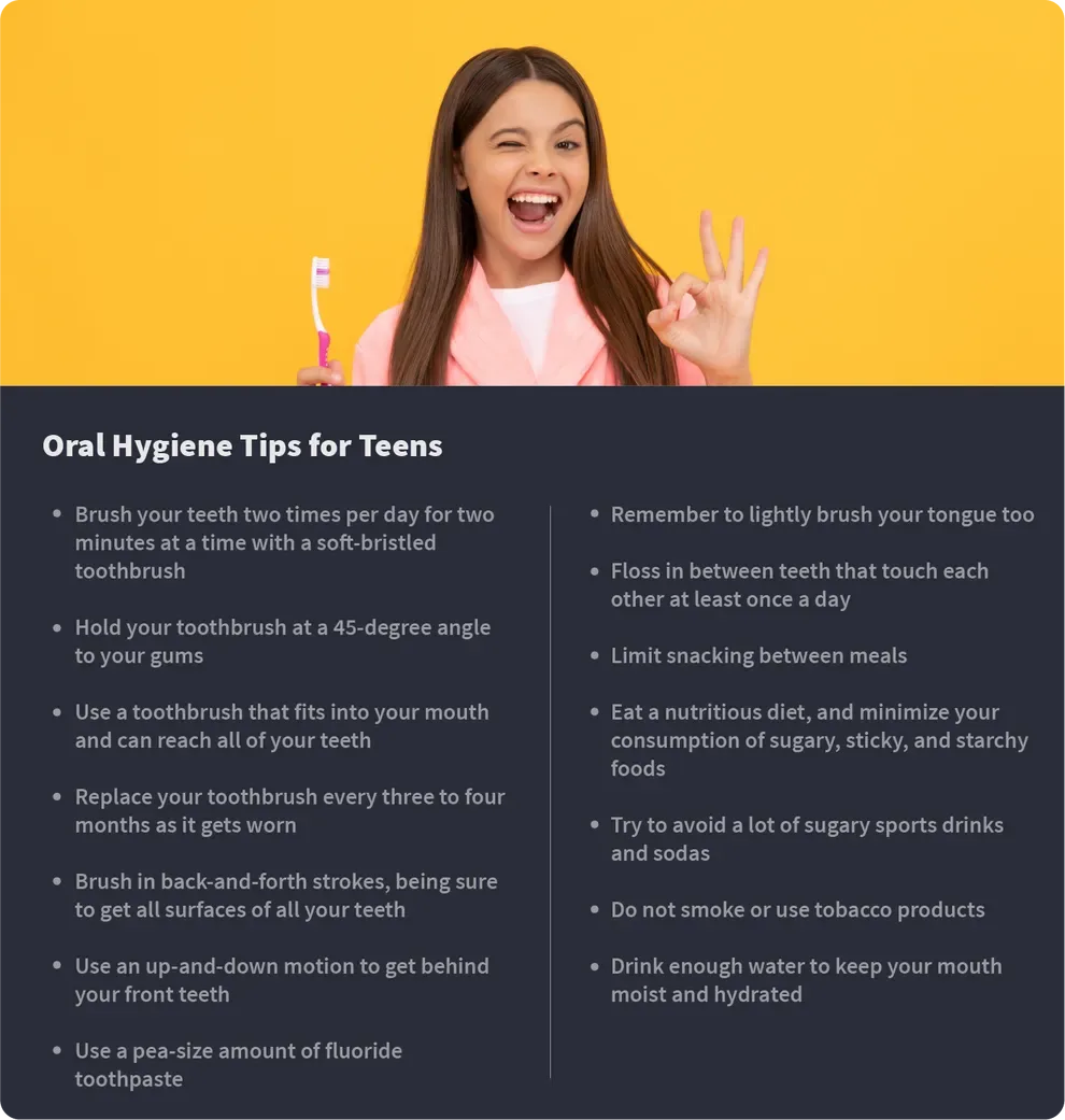 oral hygiene tips for teens