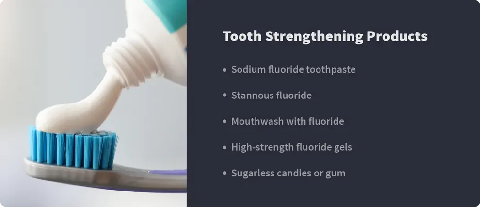 tooth strengthening products