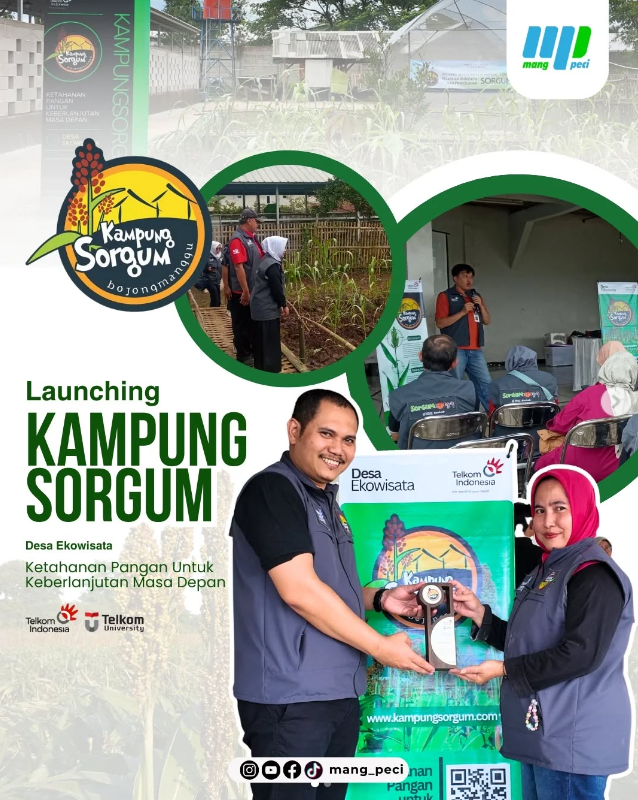 Launching Kampung Sorgum Desa Ekowisata