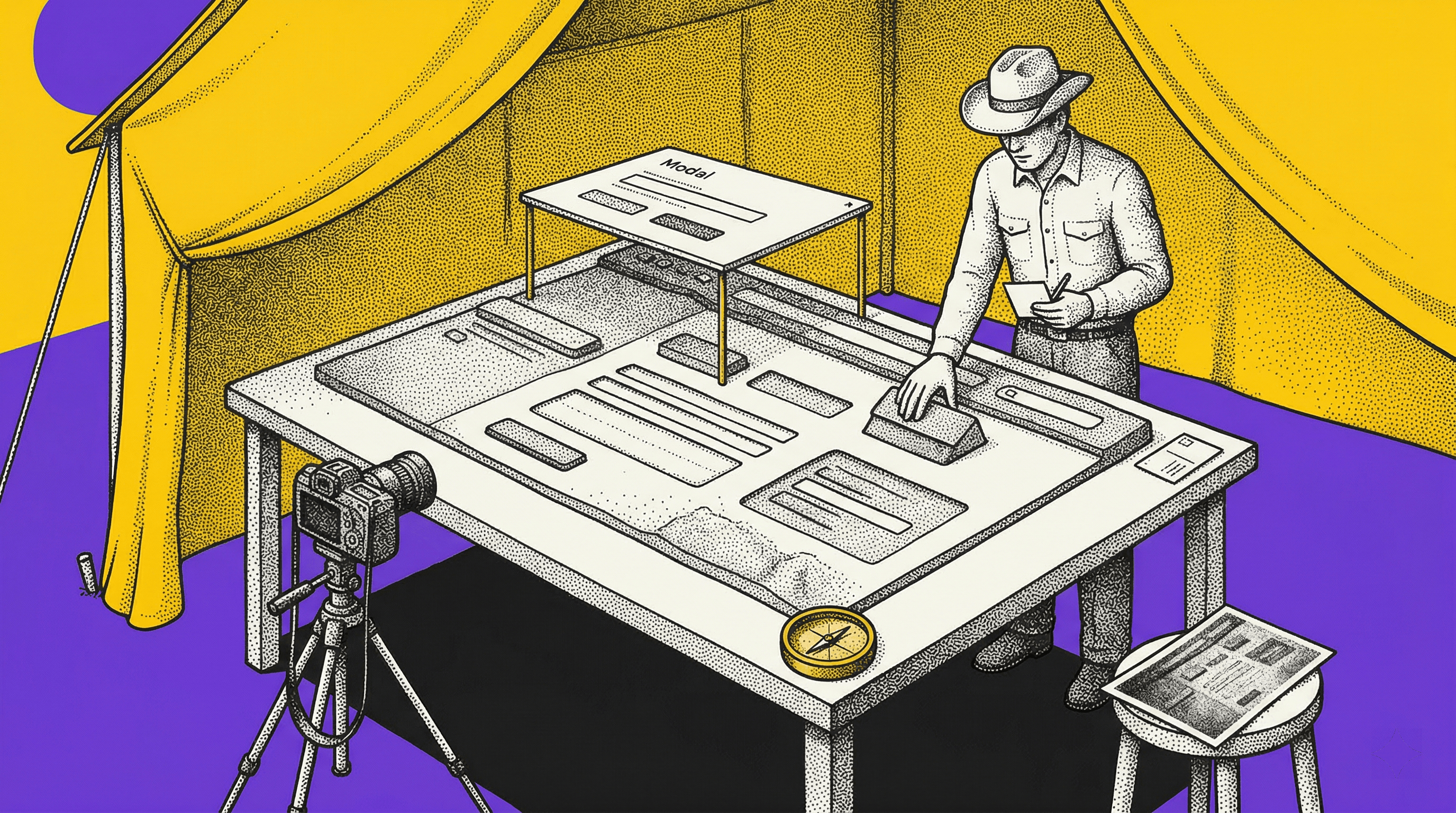 What the finder sees