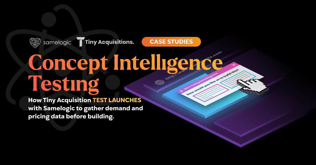 Feature Demand Testing with Tiny Acquisitions SaaS Platform