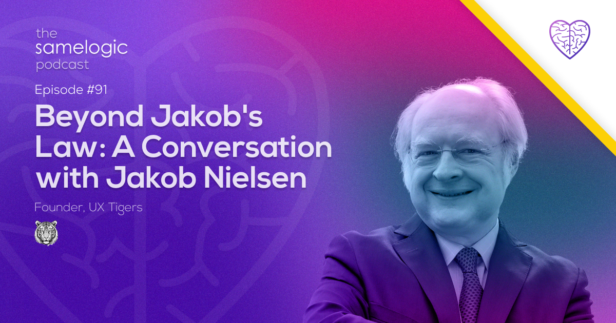 Episode #91: Beyond Jakob's Law: A Conversation with Jakob Nielsen