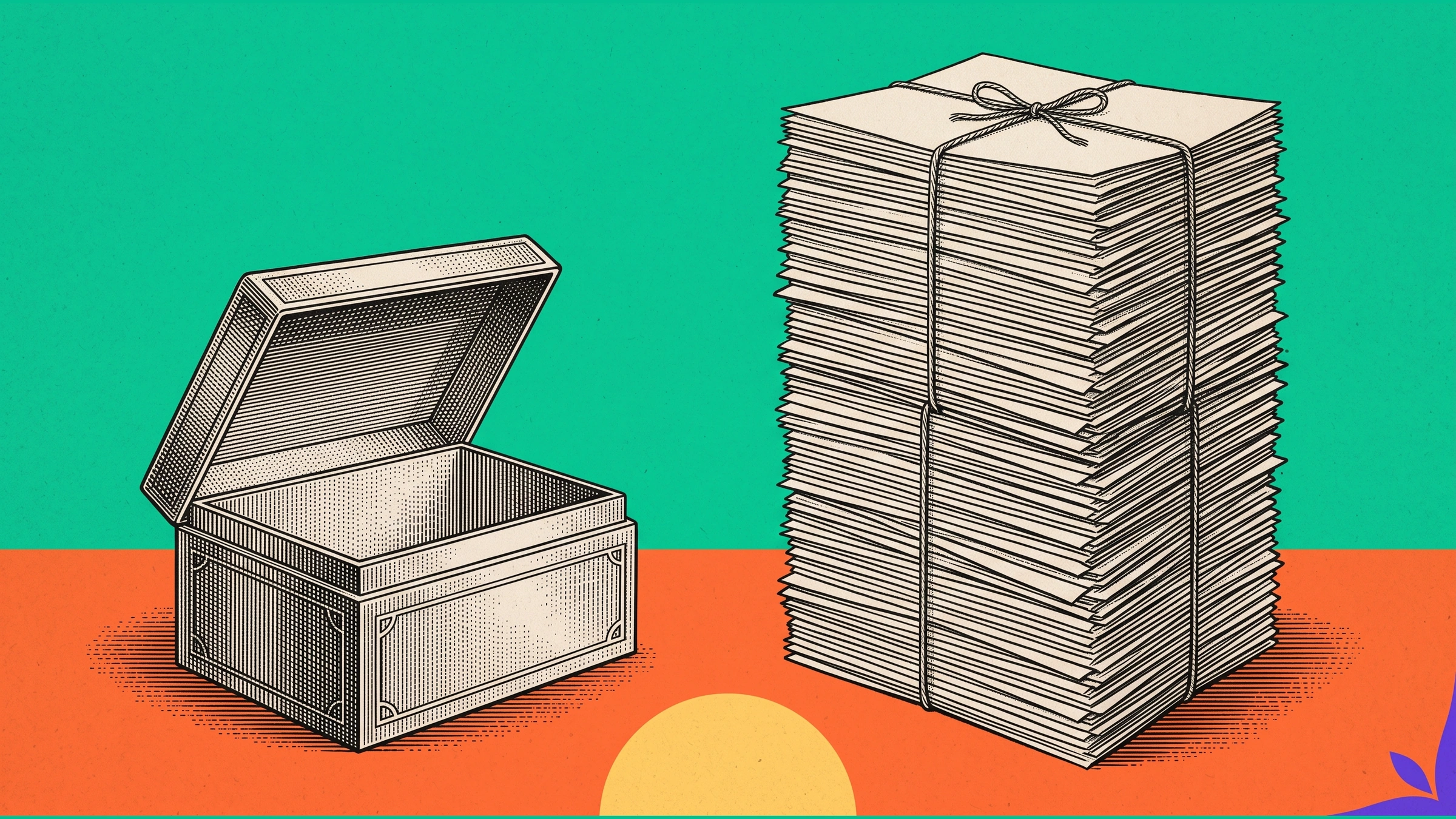 A fixed-size shortlist stays small while direct selection receives a growing document collection