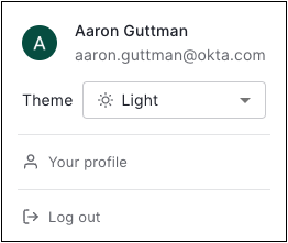 Where to find the Dark mode and Light mode toggle