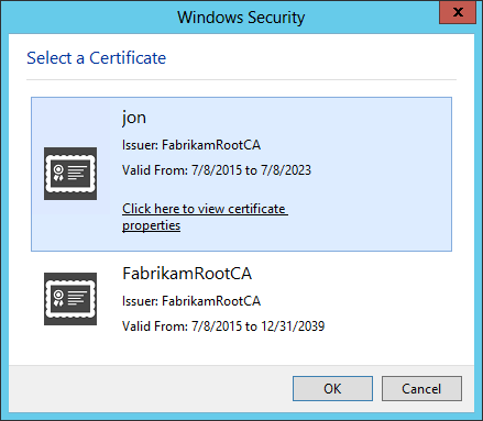 Configure AD/LDAP Connector Authentication with Client Certificates Choose Client Certificate